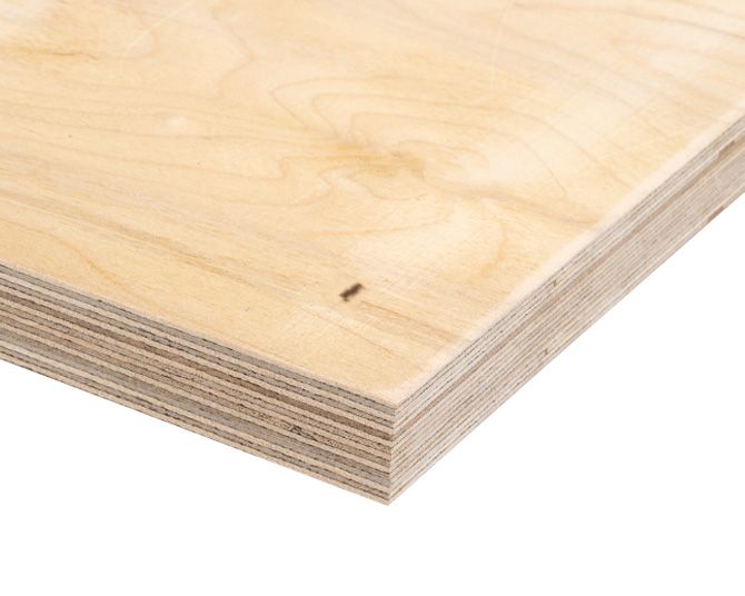 Фанера ФК 18мм 1525х1525мм сорт 3/3 шлифованная березовая