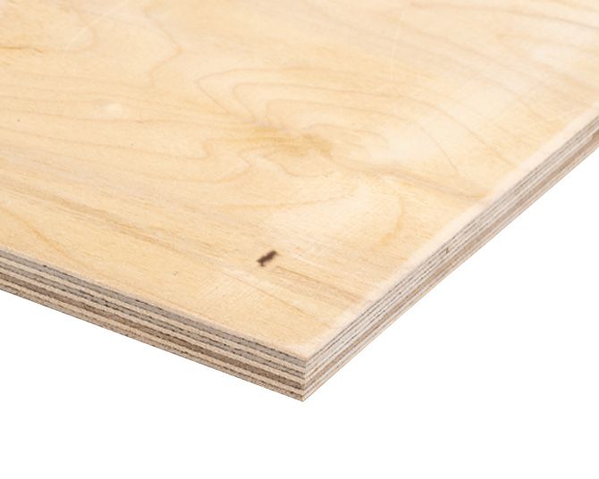 Фанера ФК 9мм 1525х1525мм сорт 3/3 шлифованная березовая