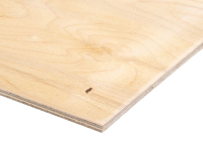 Фанера ФК 4мм 1525х1525мм сорт 3/4 шлифованная березовая СВЕЗА