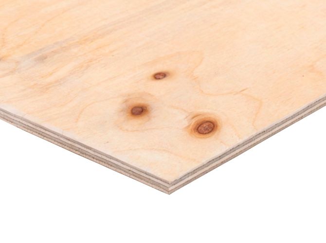 Фанера ФСФ 4мм 2440х1220 мм сорт TS нешлифованная березовая влагостойкая