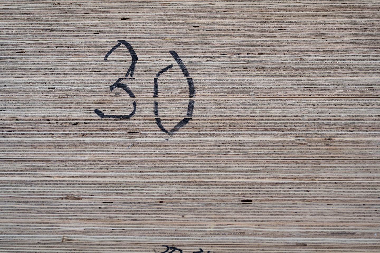 Фанера ФСФ 30мм 2440х1220 мм сорт 3/3 нешлифованная хвойная влагостойкая