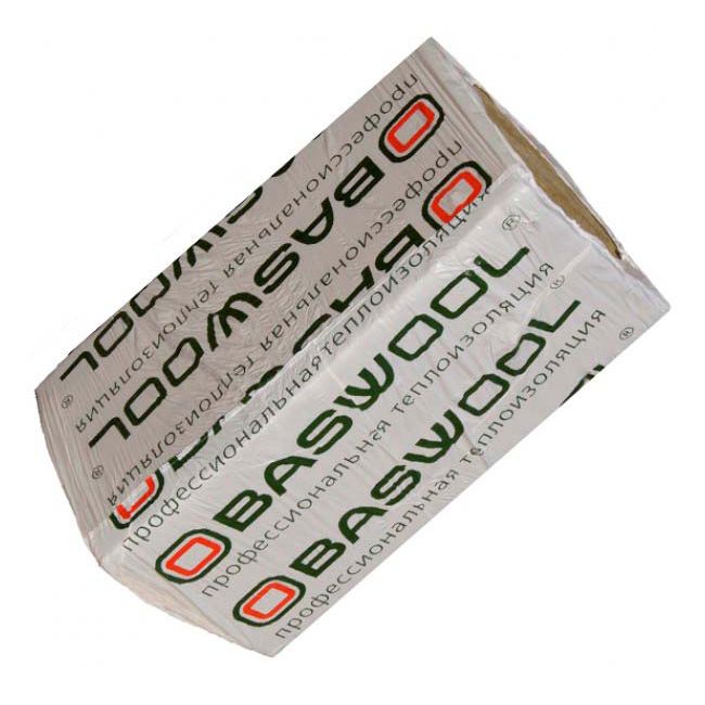 Утеплитель BASWOOL Стандарт 60 базальтовая плита 1200х600х100мм