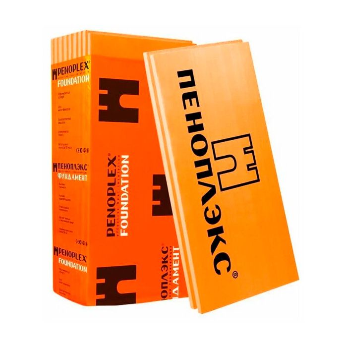 Пенополистирол экструдированный 50мм 1185х585мм Пеноплэкс Фундамент