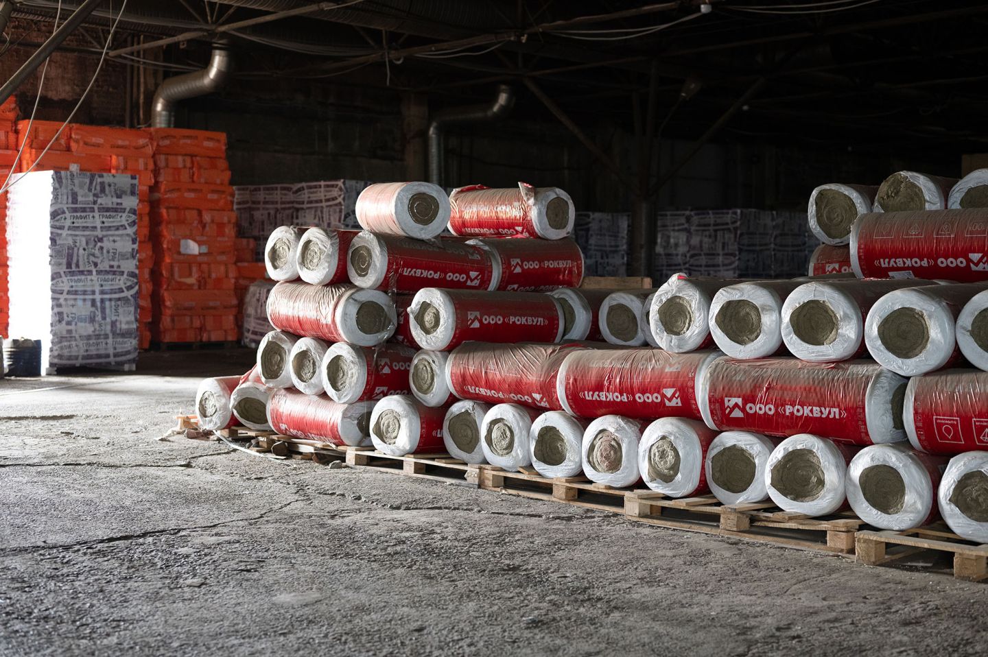 Утеплитель Rockwool ТЕХ МАТ рулон 50мм 5000х1000 мм минеральный (техническая теплоизоляция)