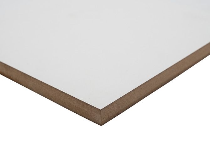 Плита МДФ Kastamonu FM ламинированная 18мм 2800х2070 мм Белый Kastamonu