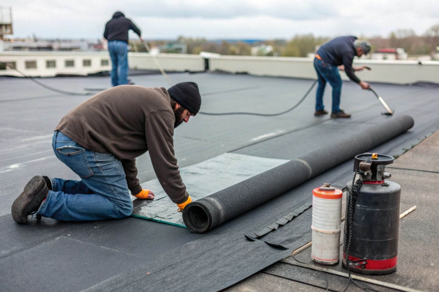 Кровельный материал Линокром ТПП 15 м²