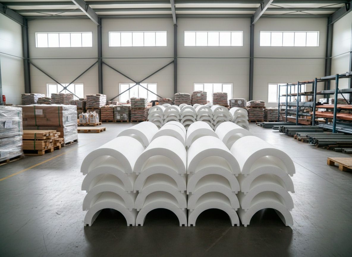 Утеплитель Скорлупа ППС размер 57х50мм