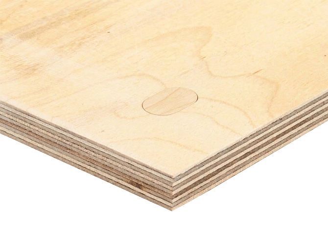 Фанера ФК 12мм 1525х1525мм сорт 2/4 шлифованная березовая